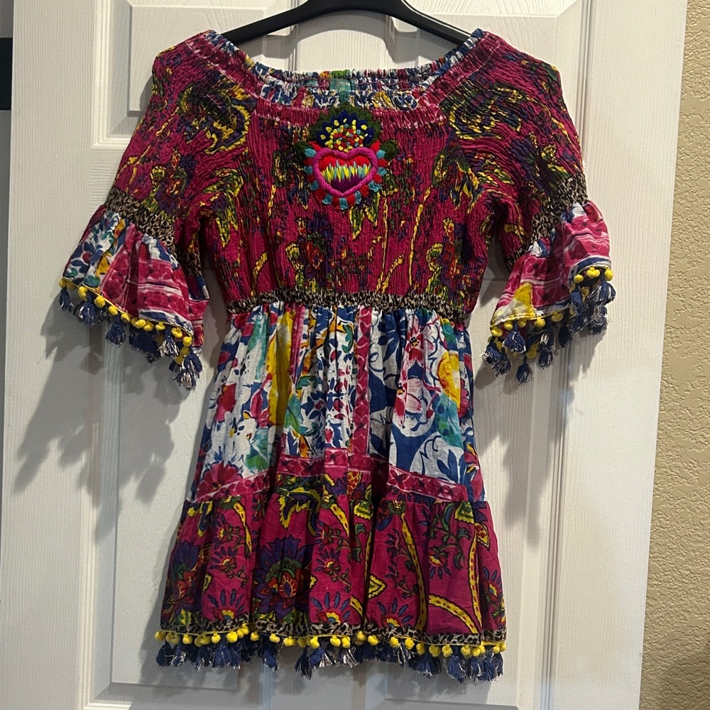 Positano, Italy Off-Shoulder Top Dress